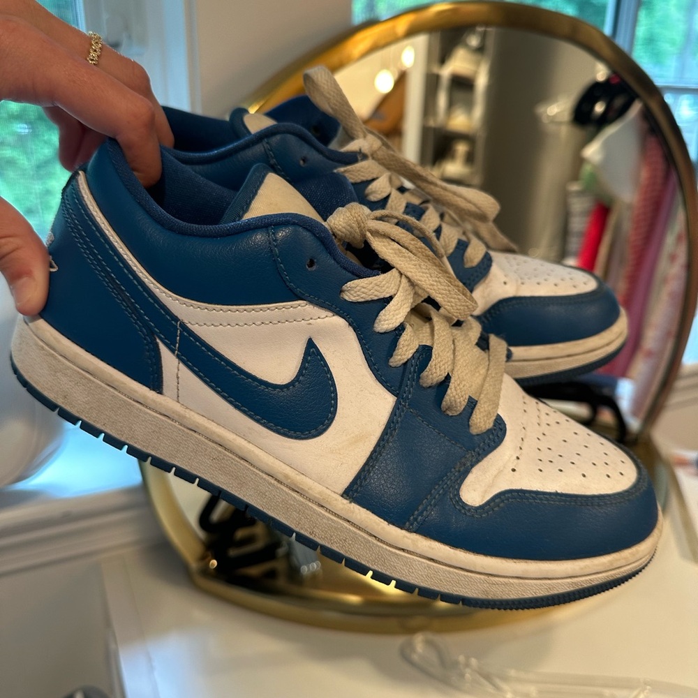 Blue air jordans